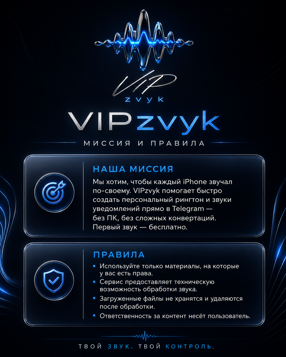 VIPzvyk — миссия и правила
